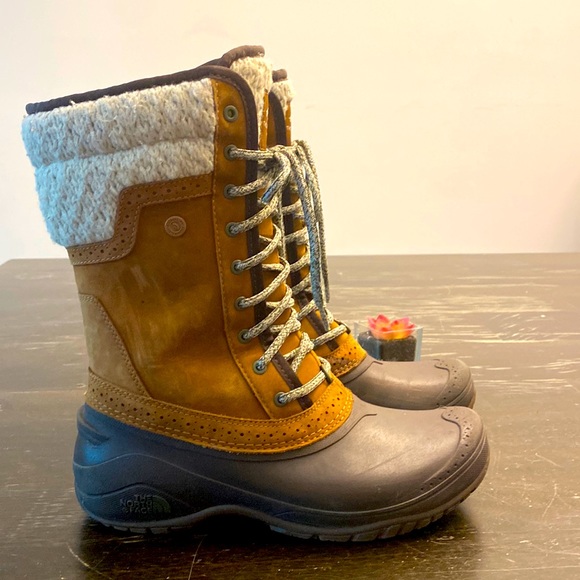 Leather Rubber Duck Boots Womens 